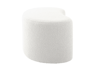 Pouf Ada wave bouclé