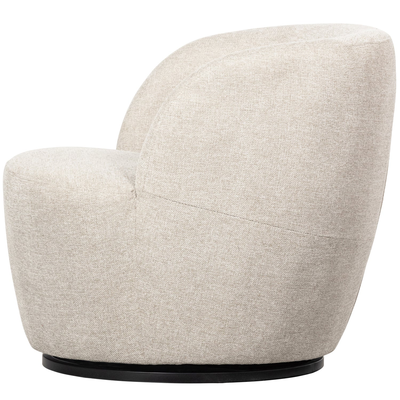 Serra draaifauteuil naturel melange
