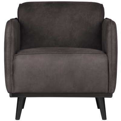 Statement fauteuil met arm chenille velvet perzikroze