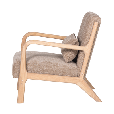 Mark fauteuil chenille zand