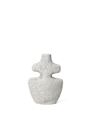 Ferm Living kandelaar Yara Grey Pumice Medium