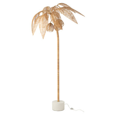 Vloerlamp Palmboom Naturel