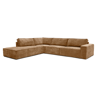Hoekbank Segment Becotton green