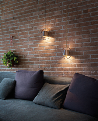 Zafferano oplaadbare hang-/wandlamp
