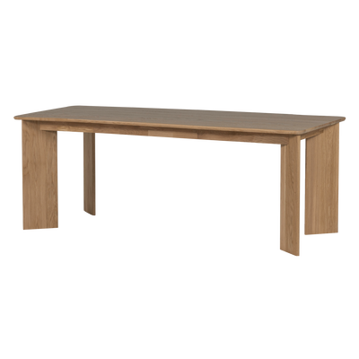 Tablo eettafel afgerond dl 180x100 cm transparant [fsc]