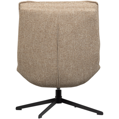Milaro draaifauteuil naturel melange