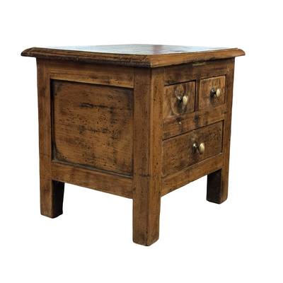 Tafeltje 3l naturel finish uniek