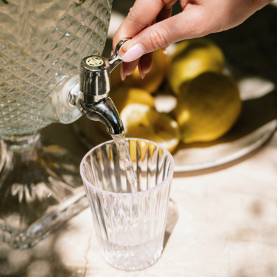 Flamefield waterglas Crystal Line (set van 4)
