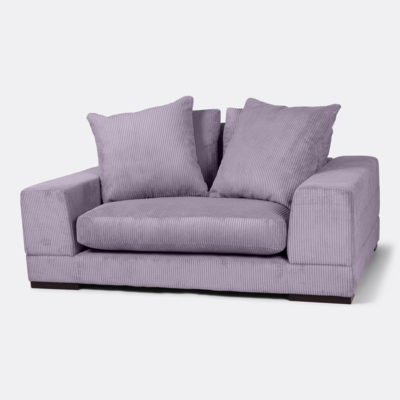 Loods 5 loveseat Mino ribfluweel