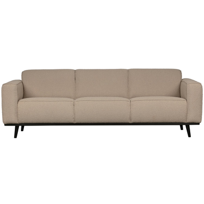 Statement 3-zits bank 230 cm beige melange