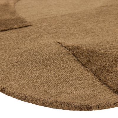 Livo vloerkleed viscose/wol grijs 170x240 cm