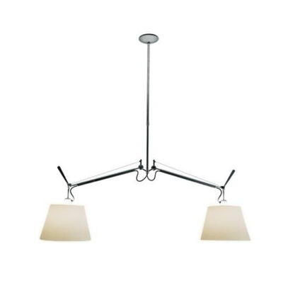 Artemide plafondlamp Tolomeo Basculante Sospensione wit perkament