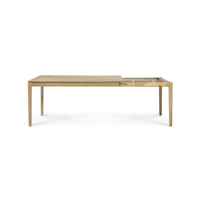Ethnicraft - Tafel Bok - uitschuifbaar - eiken/zwart eiken