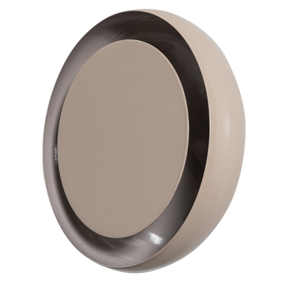 Gloomy wandlamp rond metaal zand
