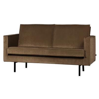 Rodeo 2-zits bank velvet taupe [fsc]