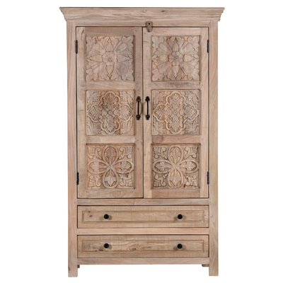 Kabir Cognac Wandkast