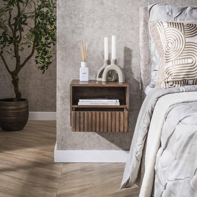 Zwevend Nachtkastje De Bokke Lade & Vak