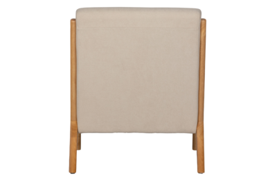 WOOOD fauteuil Mark geweven stof