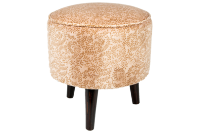 Velvet pouf Marina old pink