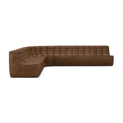 Modulaire bank N701 set - chestnut