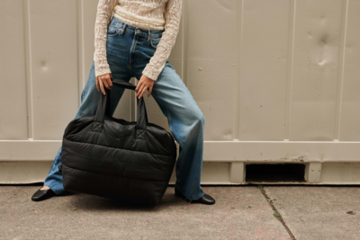 Tinne+Mia tas Camill - Big Puffy Weekend Bag Porcini