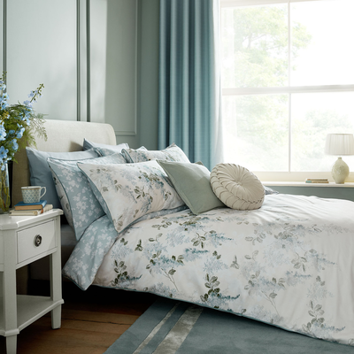 bedtextiel laura ashley mirabelle pale seaspray