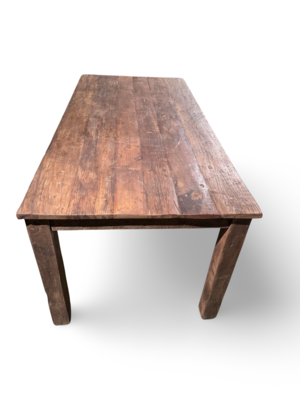 Eettafel teak uniek