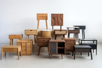 Nachtkastje Isla marmer top