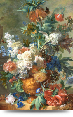 Bloemstillevens Rijksmuseum - Canvas schilderijen