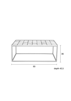 Zuiver salontafel Glazed