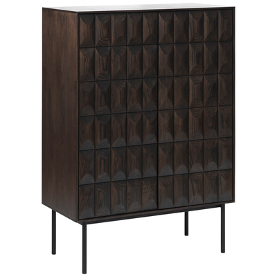 Wandkast Coos - 90 x 45 cm - Bruin