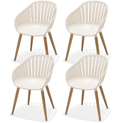 Tuinstoel Antibes Air - set van 4