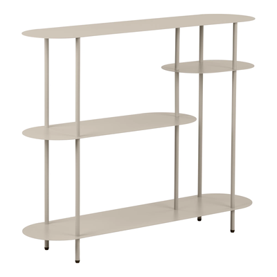 House Nordic Wandkast Rieti 4 shelves a-symetrisch