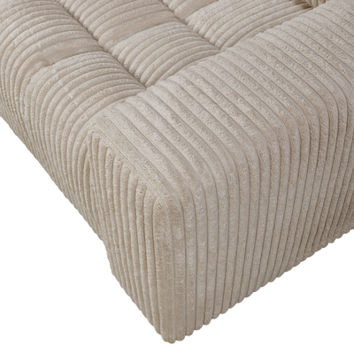 Second date loveseat velvet warmgrijs