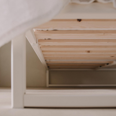 Stalen bedframe °01 | Wit