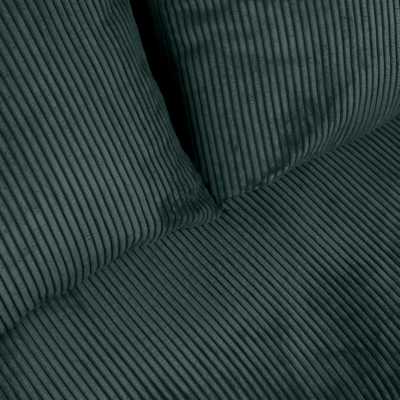 Loods 5 loveseat Mino ribfluweel