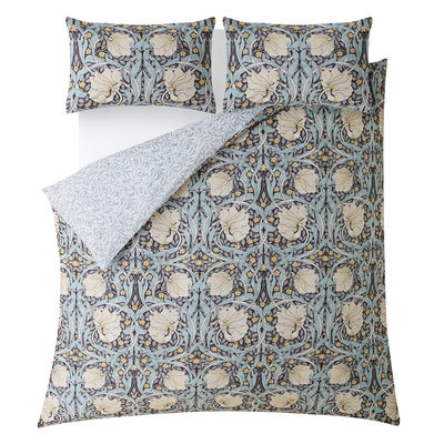 bedtextiel william morris at home pimpernel indigo