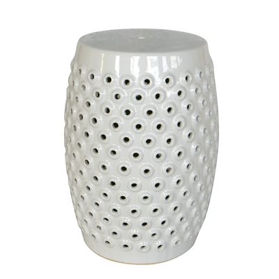 Chinese bijzettafel wit