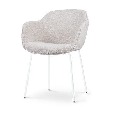 Eetkamerstoel Nora-Mare - wit onderstel