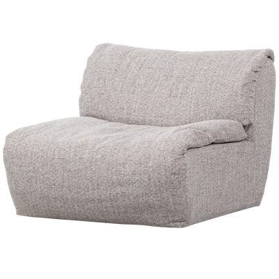 Baggy 1-zits element geweven chenille oudroze