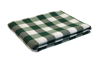 Tafelkleed Grote ruit groen (Strijkvrij)