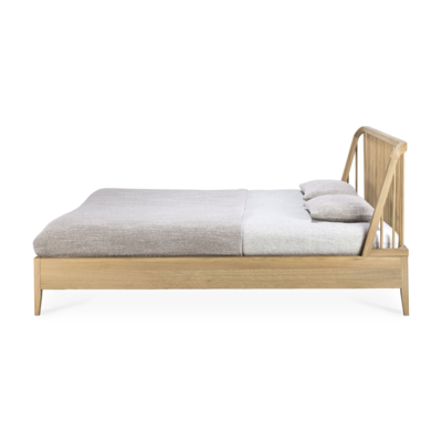 Ethnicraft bed Spindle Oak 180x200 cm