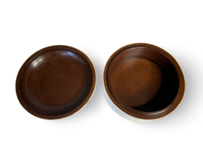 Kist bone inlay wit