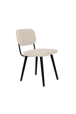 Housecraft living eetkamerstoel Jake bouclé