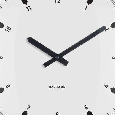 Wandklok Realista Dome