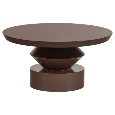 Auren salontafel hout hoogglans bruin [fsc]