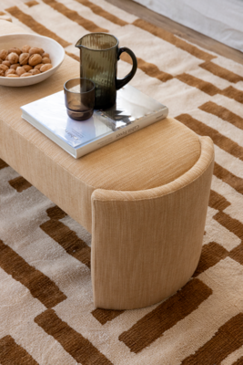 Vloerkleed Cato cinnamon 200x300 cm