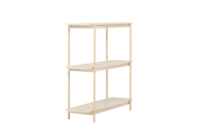 Nuku Open Kast 120cm - Licht Eiken