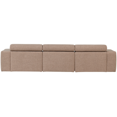 Novi chaise longue bank links oranje melange