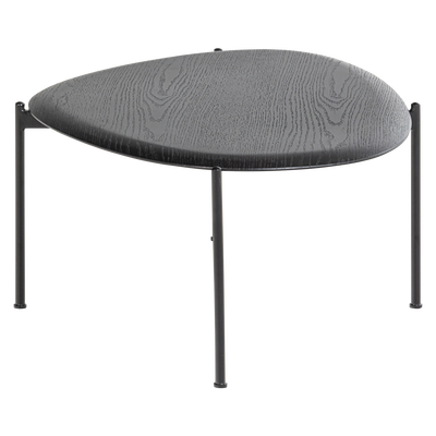 Kota salontafel 36x92x68 cm mdf/fineer zwart